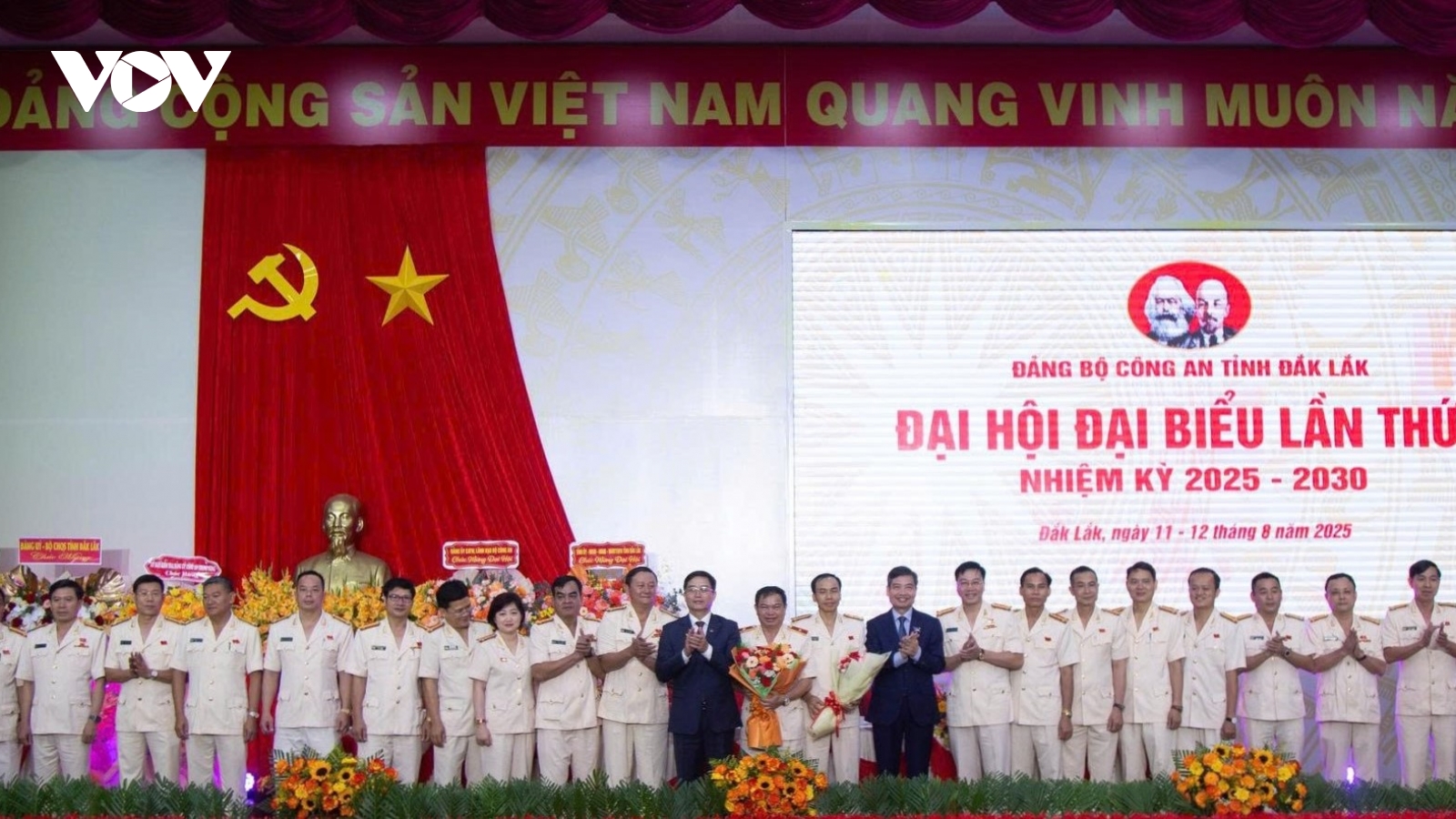 Công an tỉnh Đắk Lắk tổ chức Đại hội Đảng bộ lần thứ I